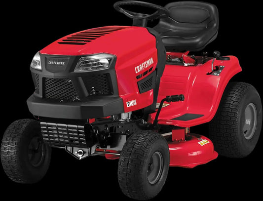 Red Craftsman 36 inch riding lawn mower