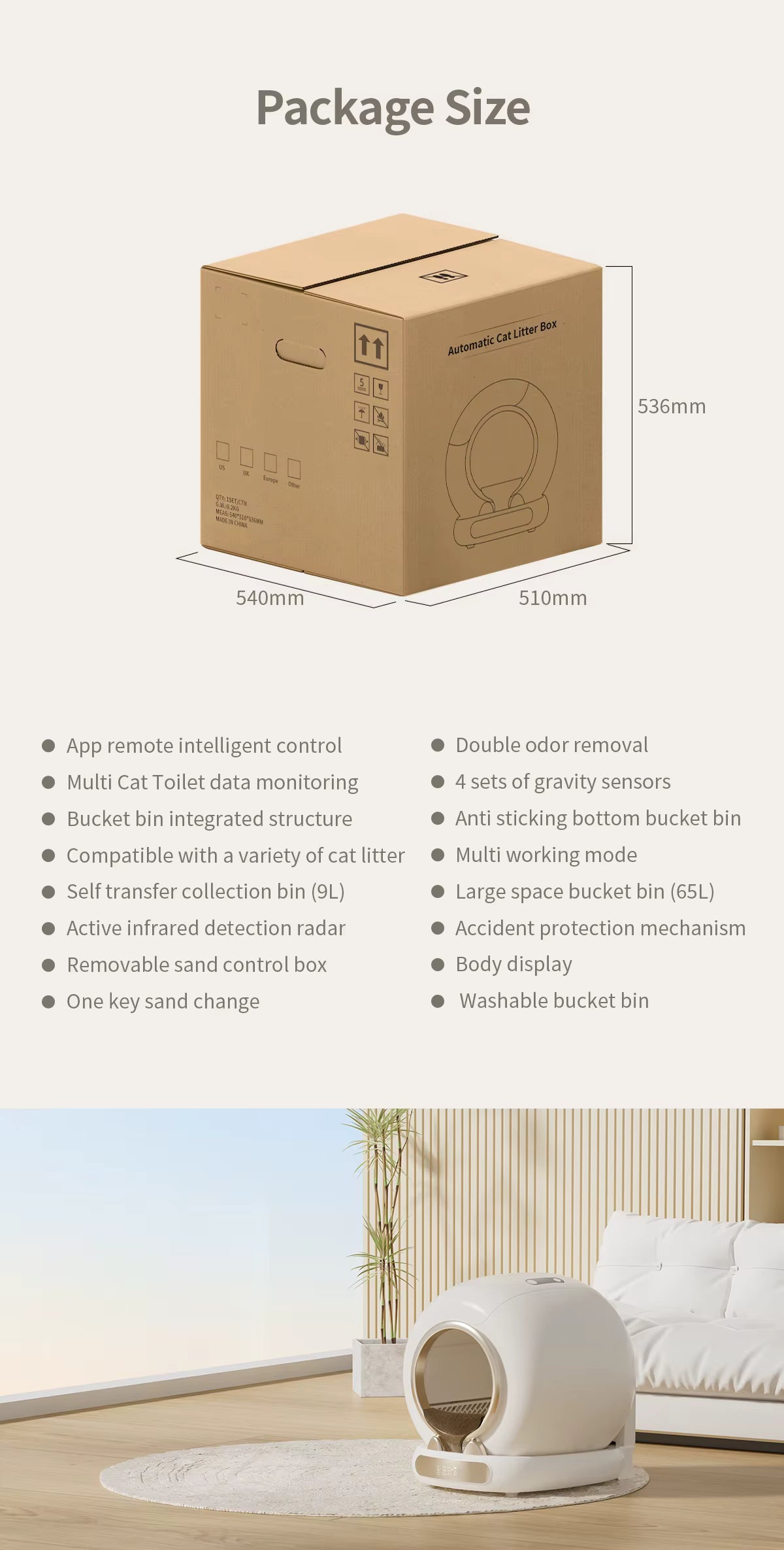 MeowLuxe™ Smart Litter. Fresh Living. Veteranshops.com