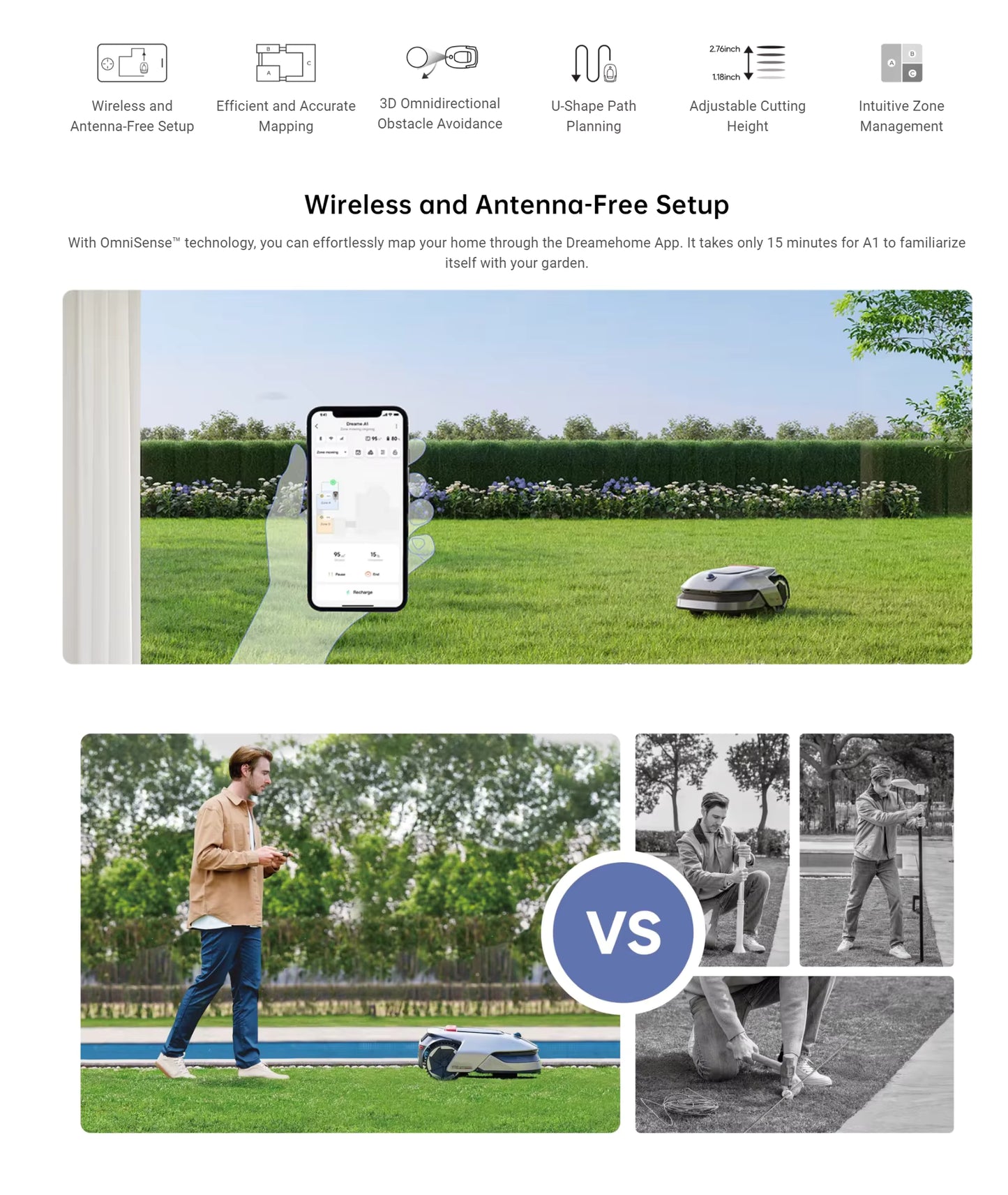 Dreame™ “Where Mowing Meets Intelligence.” Veteranshops.com