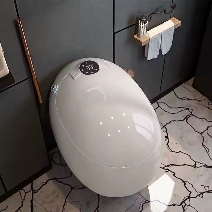AquaThrone™ – Majestic and powerful; ideal for a premium smart toilet.