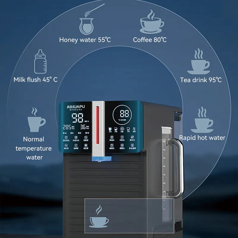 AquaSmart™ –"Refrigerated Purity on Your Desk."