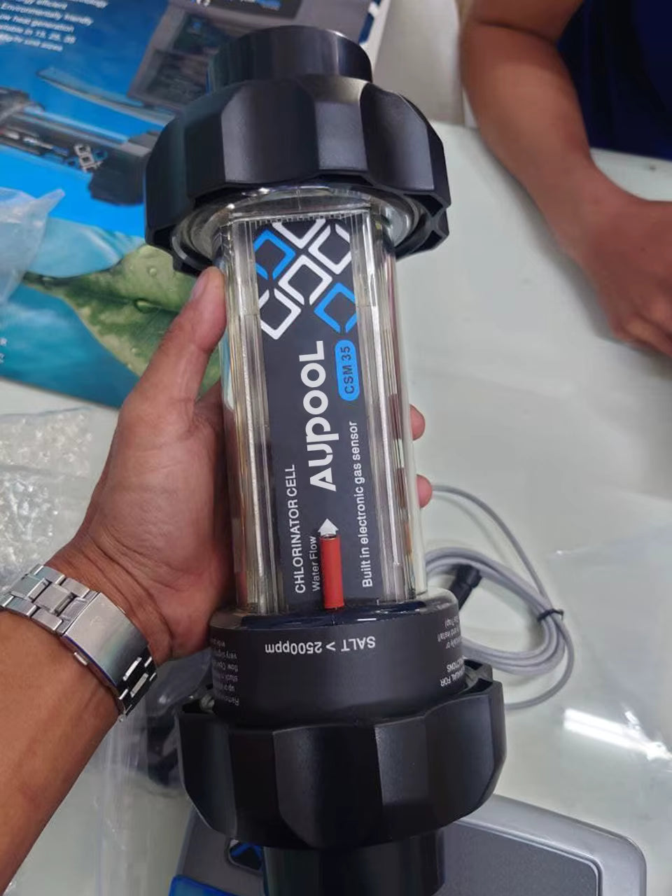 Aupool Salt Water Chlorinator Veteranshops.com