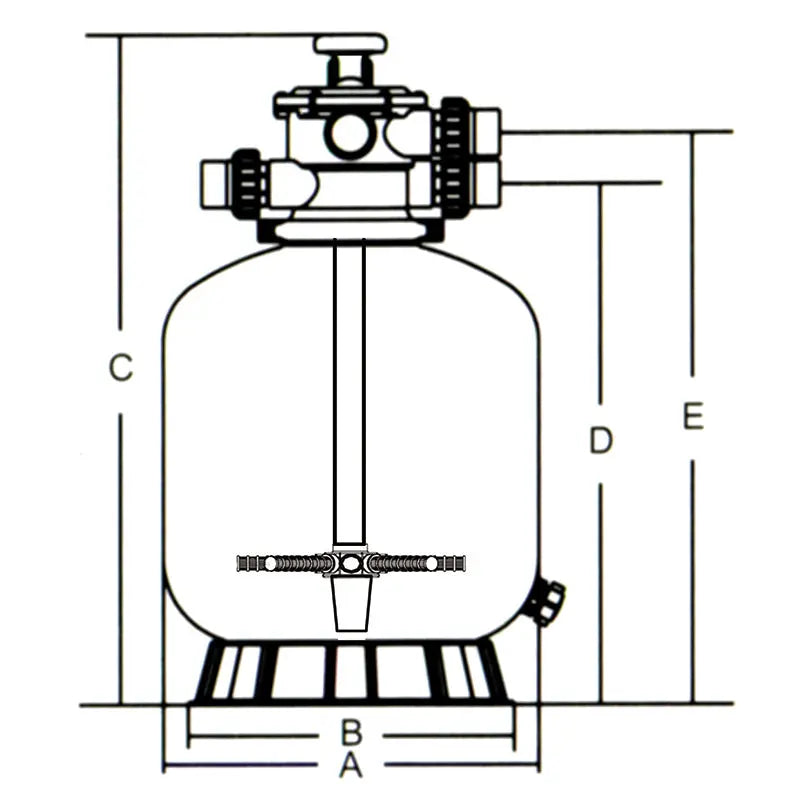 💧 ClearFlow™ PE300 Sand Filter Veteranshops.com