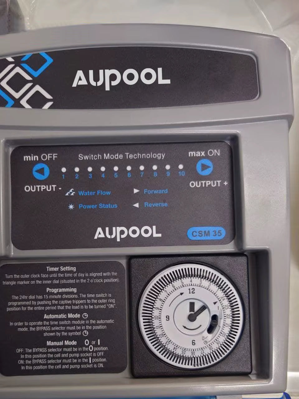 Aupool Salt Water Chlorinator Veteranshops.com