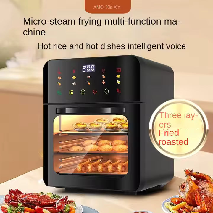 FryLuxe Pro™ Air Fry. Toast. Roast. All in One Veteranshops.com