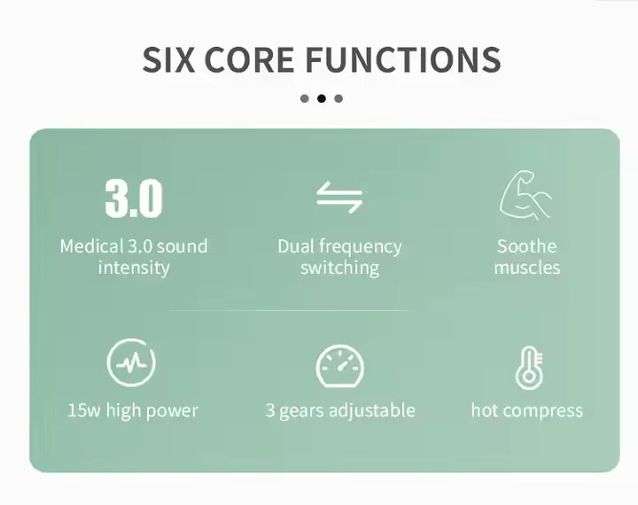 VibraHeal™ Clean and modern; focuses on ultrasound wave healing. Veteranshops.com