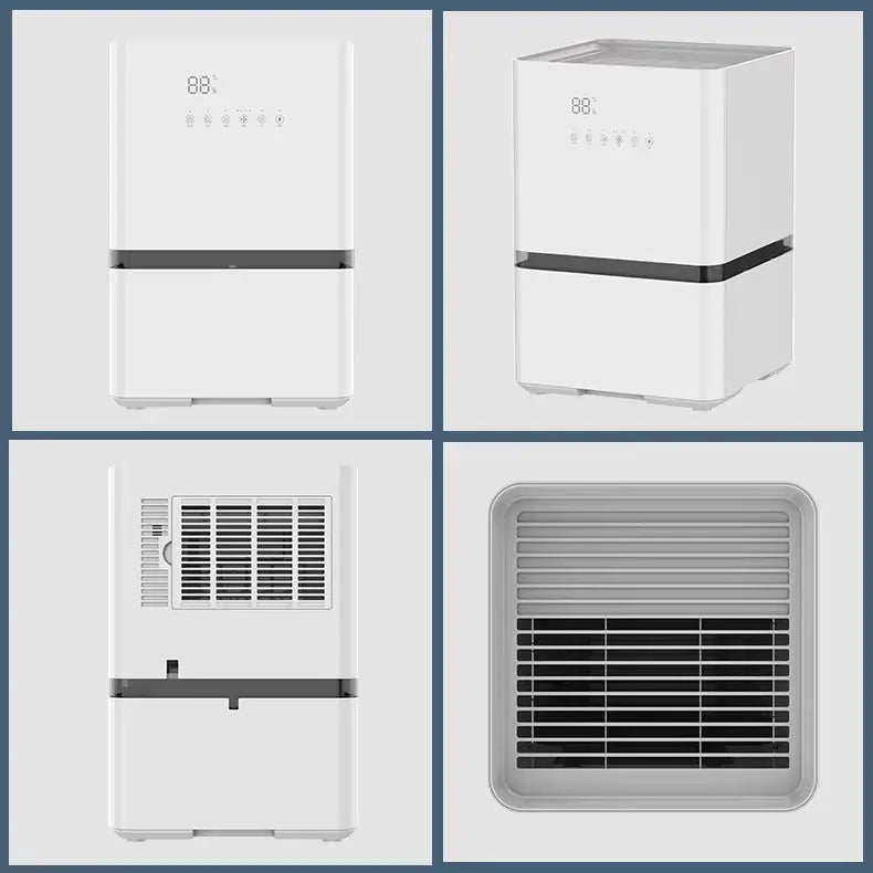 Vaporaire™ fuses “vapor” and “air,” evoking a clean, smart humidity solution. Veteranshops.com
