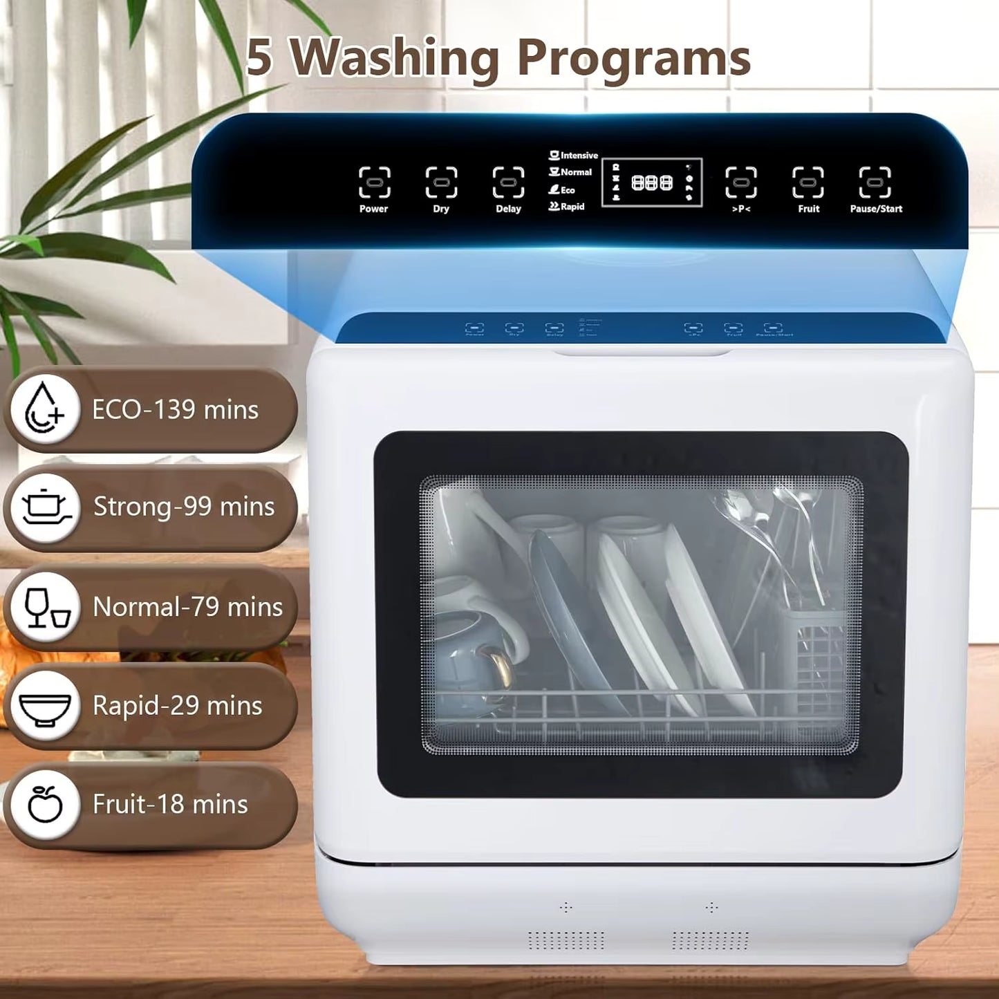 TinyWash Pro™ Big Clean for Small Kitchens. Veteranshops.com