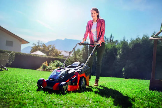 Einhell Cordless Lawnmower 43cm Veteranshops.com