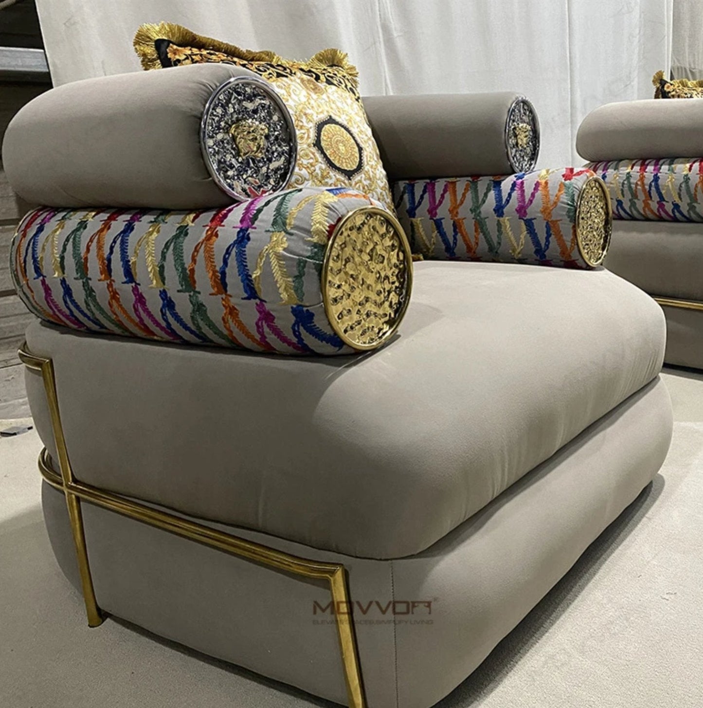 Glamora™ Customised VVIP Sofa Veteranshops.com