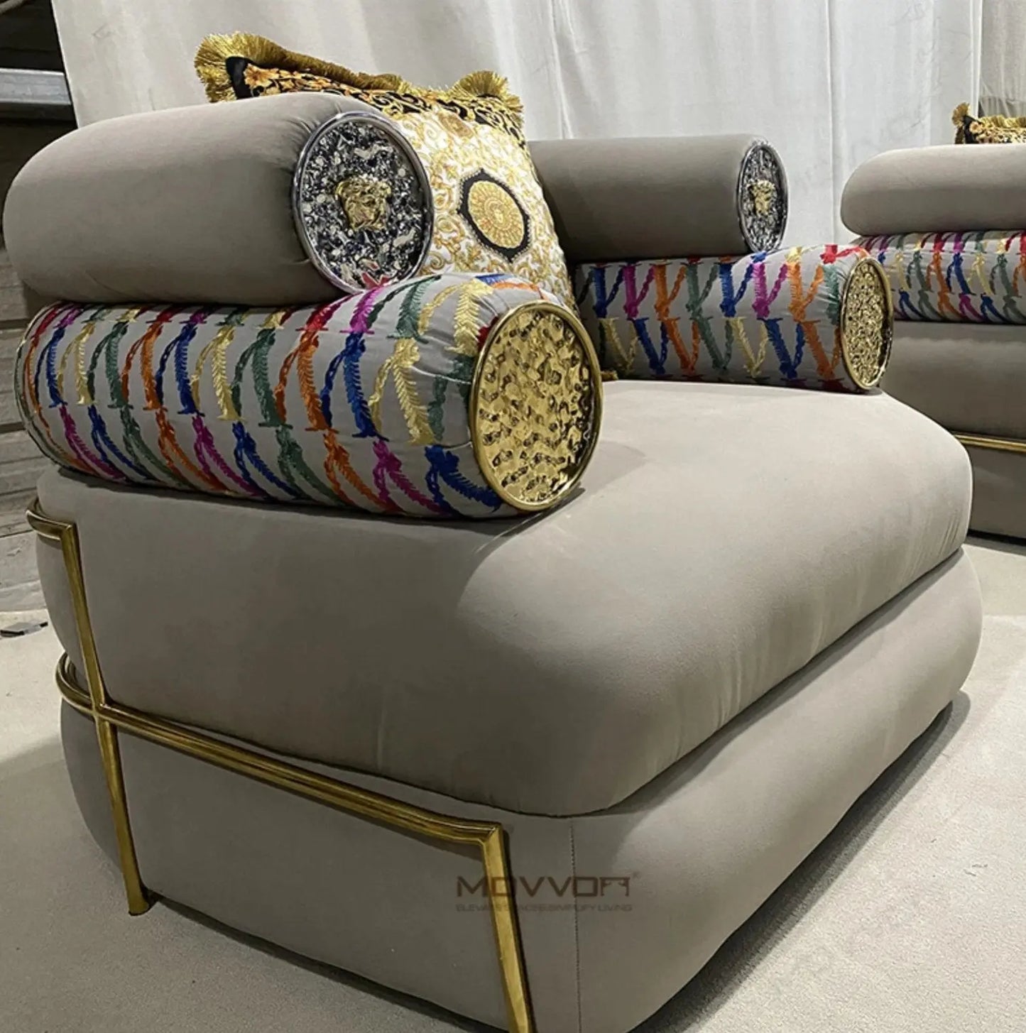 Glamora™ Customised VVIP Sofa Veteranshops.com