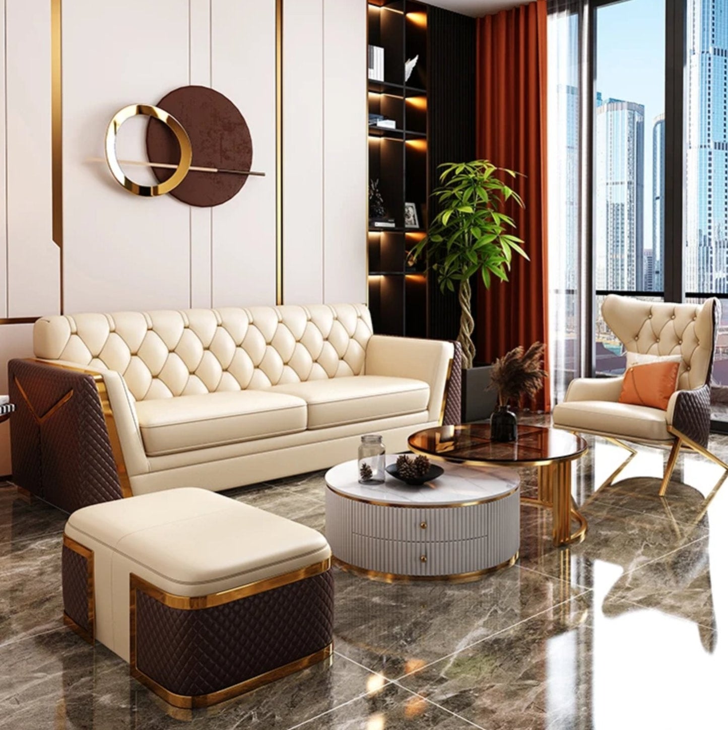 Royelle™ Luxury Sofa Veteranshops.com