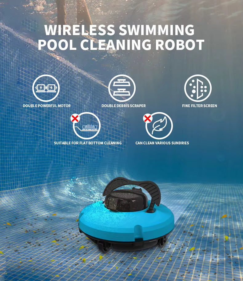 AquaBot X9™ Robotic Pool Cleaner Veteranshops.com