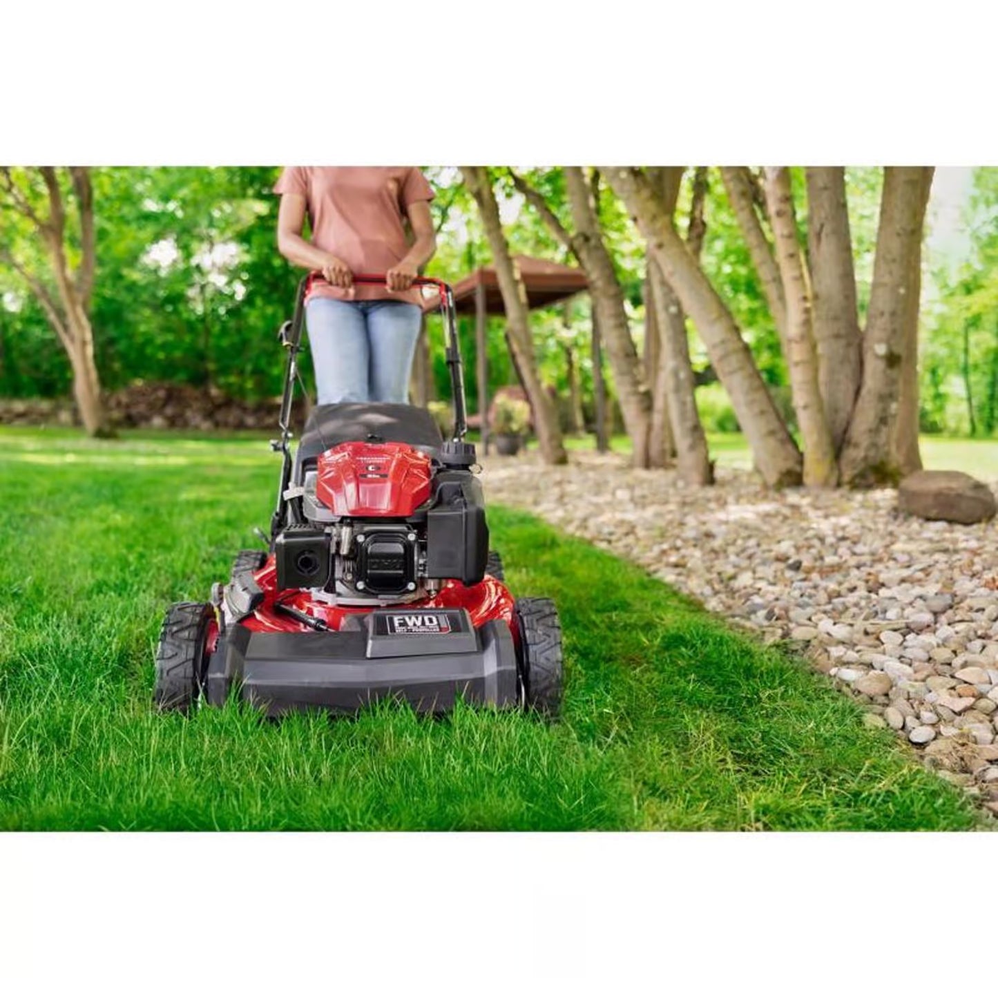 CRAFTSMAN M220 21-Inch Gas Self-Propelled Lawn Mower with 150cc Briggs & Stratton Engine