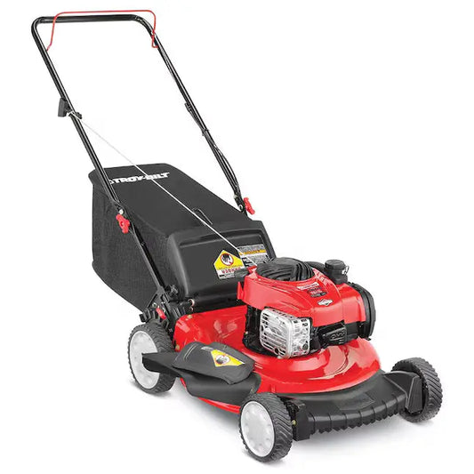 Troy-Bilt 21" 140cc Gas Walk-Behind Push Lawn Mower Veteranshops.com