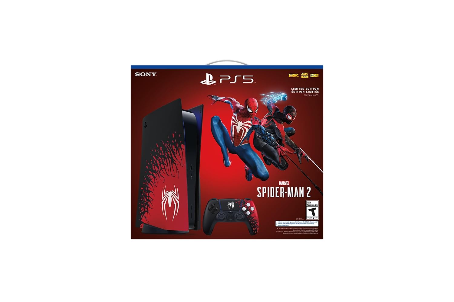 PlayStation 5 Console – Marvel’s Spider-Man 2 Edition Veteranshops.com