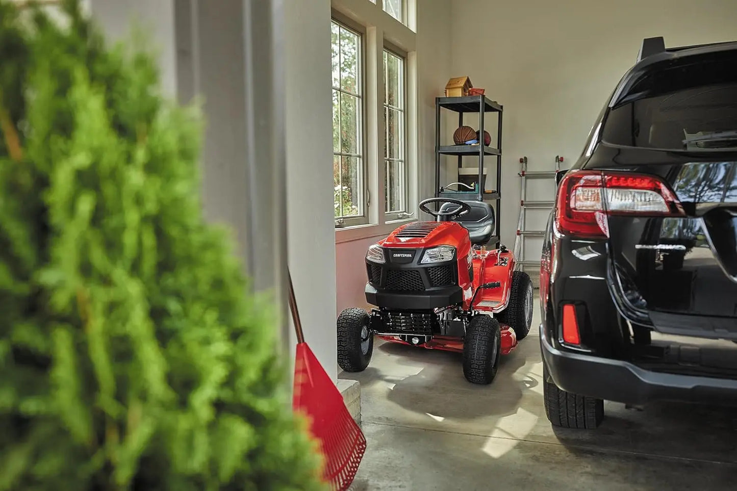 CRAFTSMAN 36 Inch Riding Lawn Mower Tractor Battery Powered Electric Riding Mower Compact Rear Engine Rider Craftsman