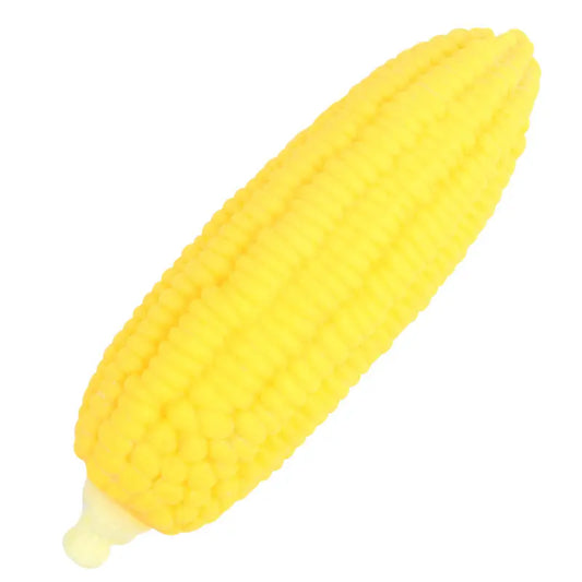 Creative Squishy Simulation Corn TPR Soft Stress Relief Pull-and-Play Corn Decompression Toy eprolo