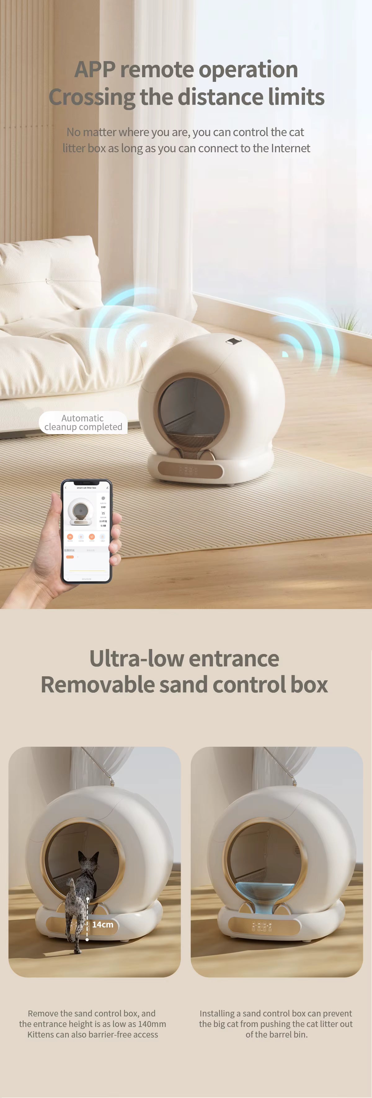 MeowLuxe™ Smart Litter. Fresh Living. Veteranshops.com