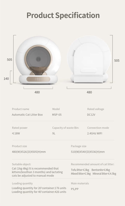 MeowLuxe™ Smart Litter. Fresh Living. Veteranshops.com