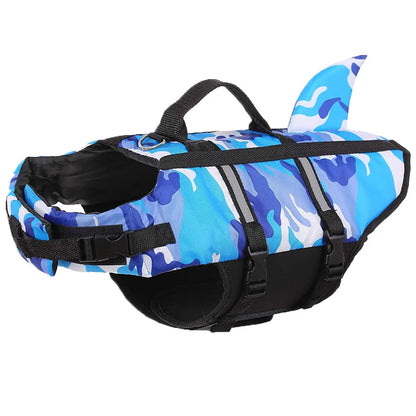 Dog Life Jacket Lightweight Adjustable Velcro Medium to Large Dog Swimwear eprolo