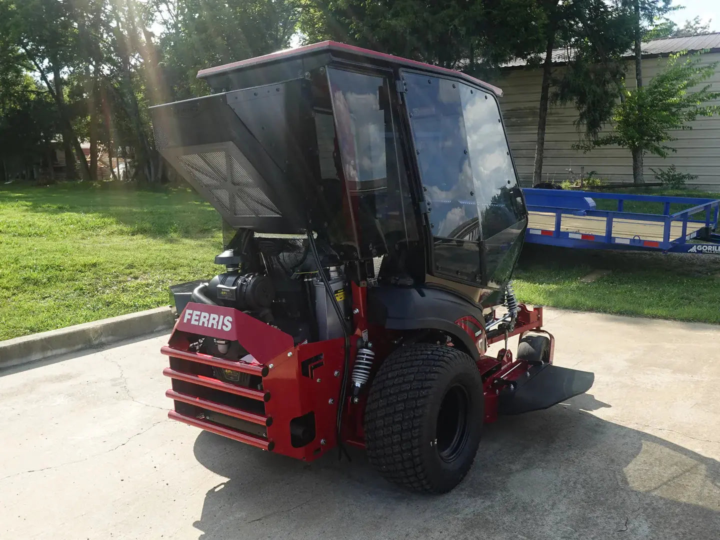 Ferris ISX3300 Cab Mower Performance and Comfort Ferris