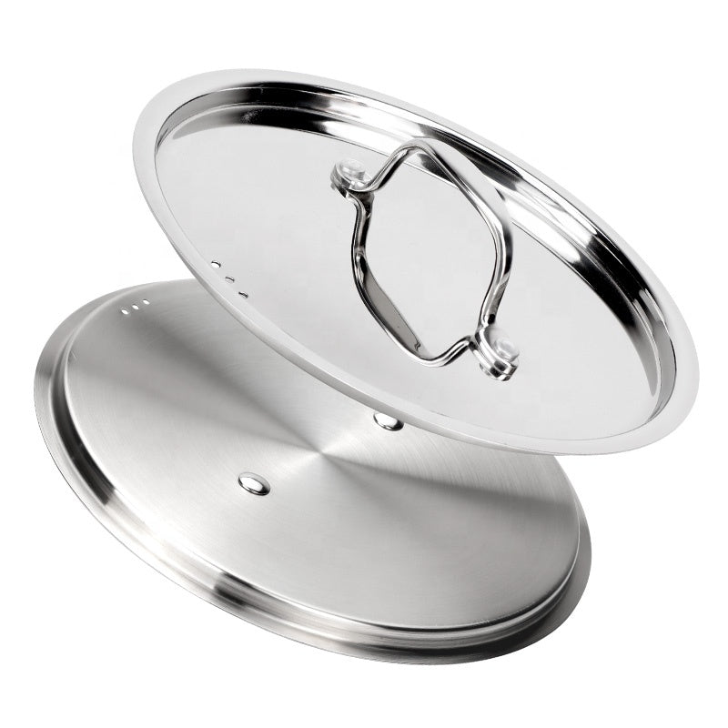ChefHammer™ Tri-Ply Copper & Stainless Steel Cookware Set. Veteranshops.com
