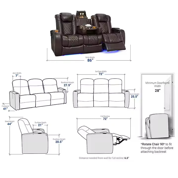 EvoCouch™ – “Cinema Comfort. Living Room Luxury.” Veteranshops.com
