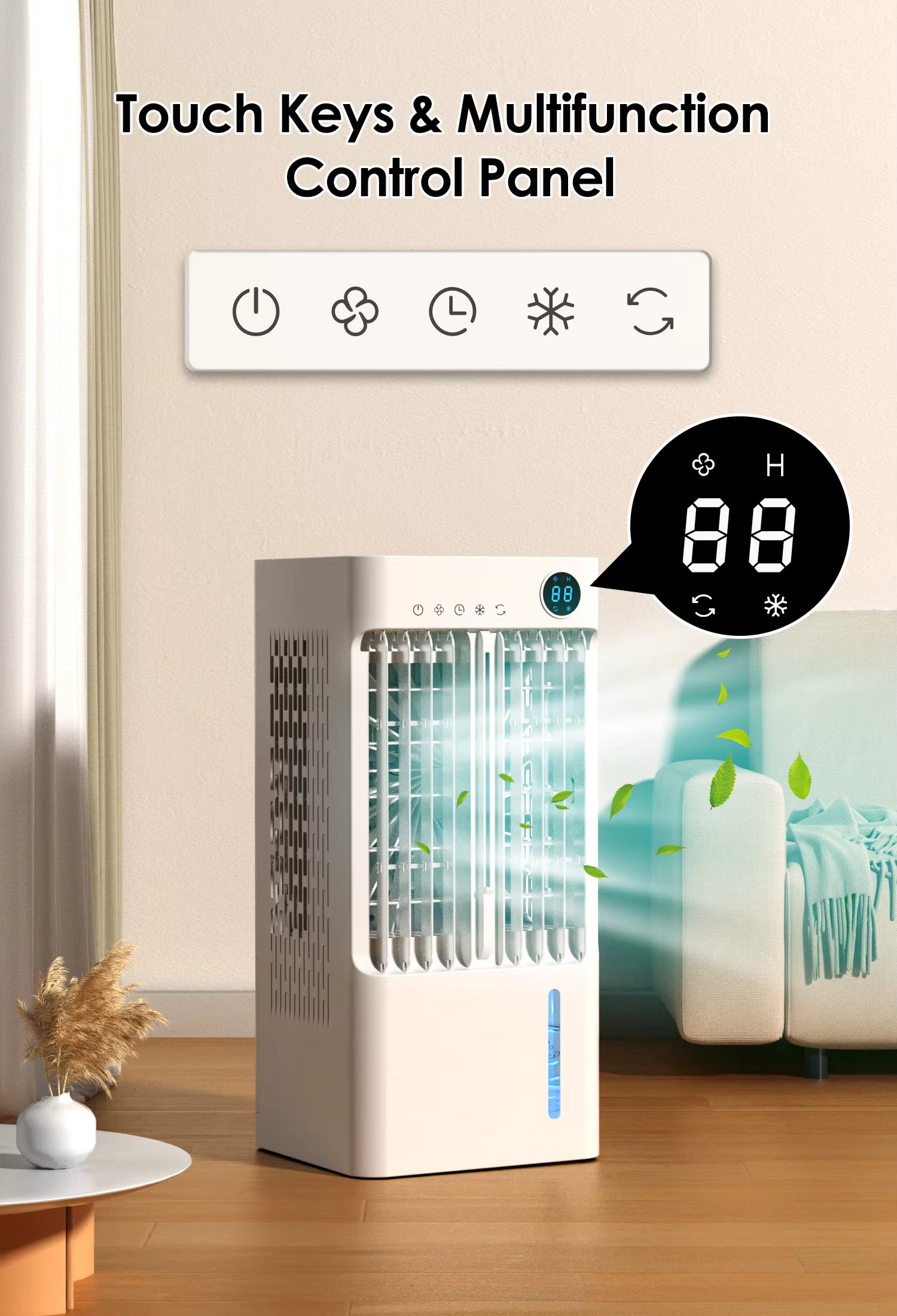 ArcticBreeze™ 5L Cooling Fan & Humidifier Veteranshops.com