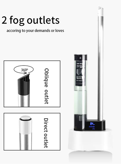 AquaMist™ 2.8L Smart Top-Fill Floor Humidifier Veteranshops.com