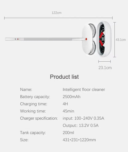 AutoMop Pro™ Smooth Spin. Spotless Floors Veteranshops.com