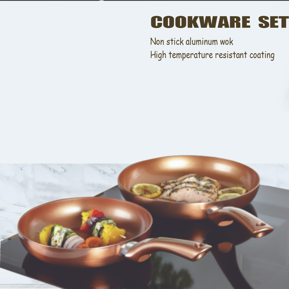 CopperGleam™ Ceramic Nonstick Cookware Set. Veteranshops.com