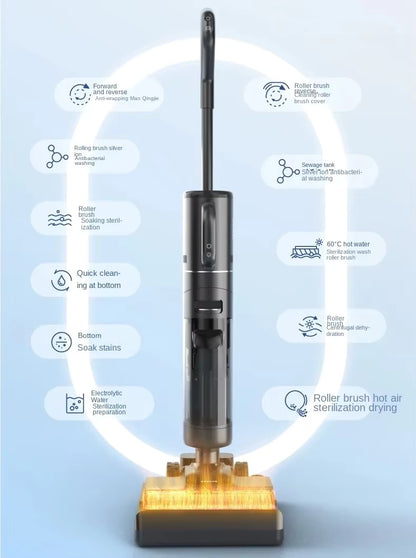 RoboMop™ Sweep. Mop. Vacuum. All-in-One Veteranshops.com