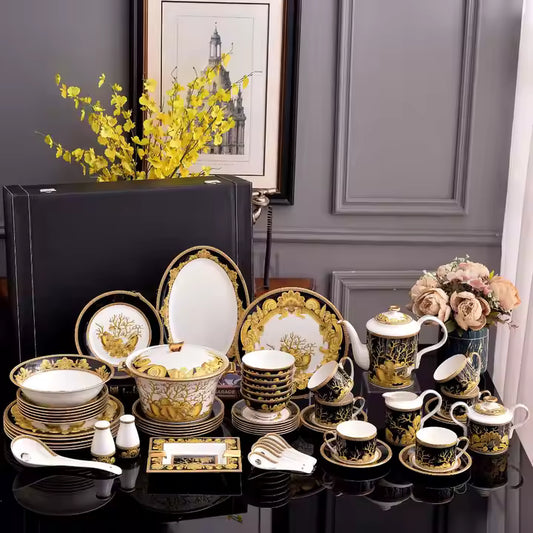 AzureCharm™ Classic Dinnerware. Ocean-Inspired Grace Veteranshops.com