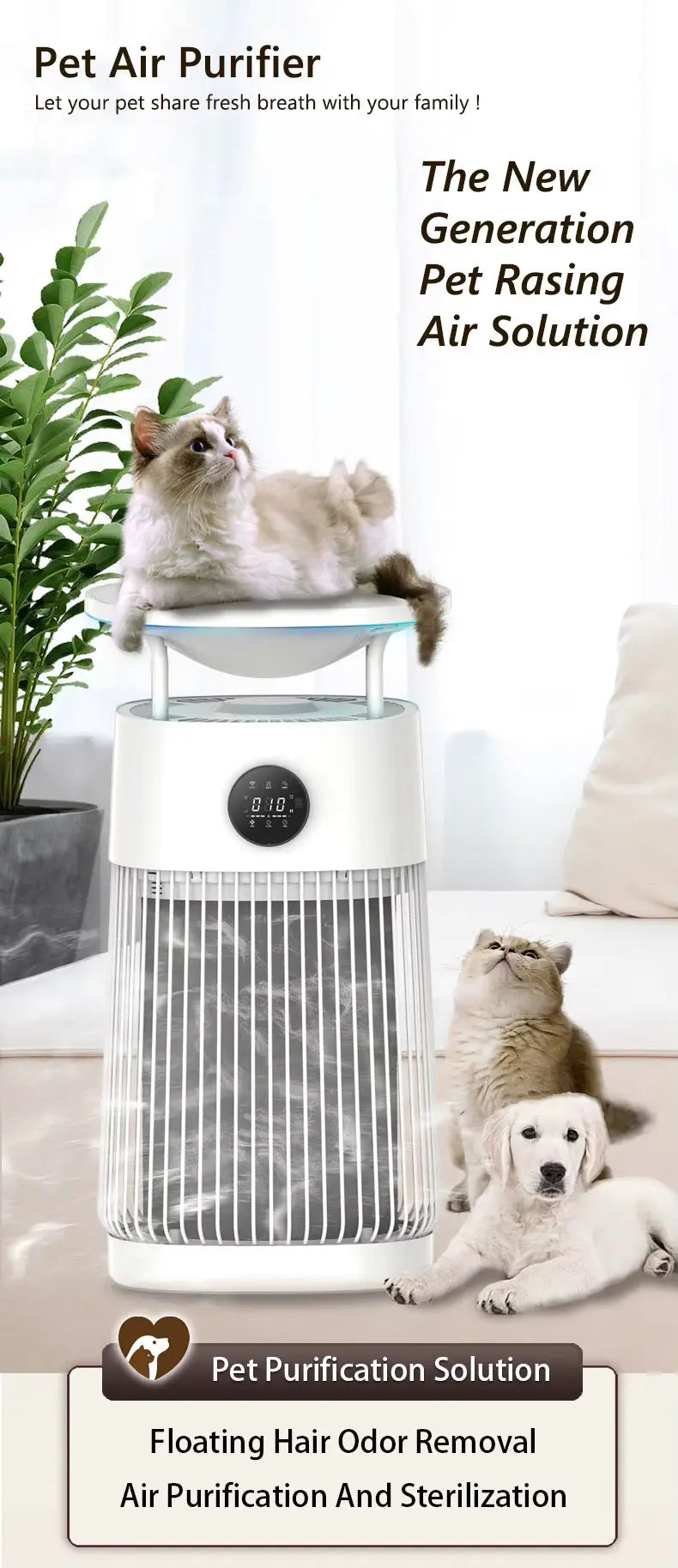 FurBreathe™ “Tackles Pet Hair, Dander & Odors—Silently.” Veteranshops.com