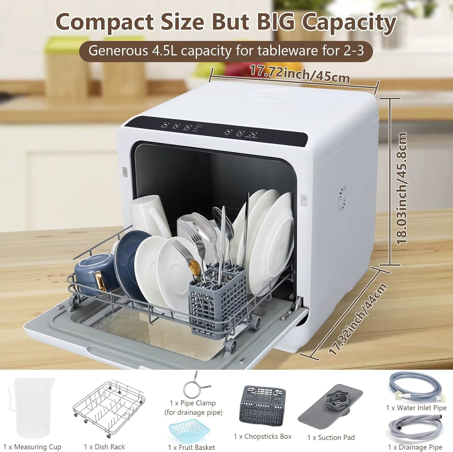 TinyWash Pro™ Big Clean for Small Kitchens. Veteranshops.com