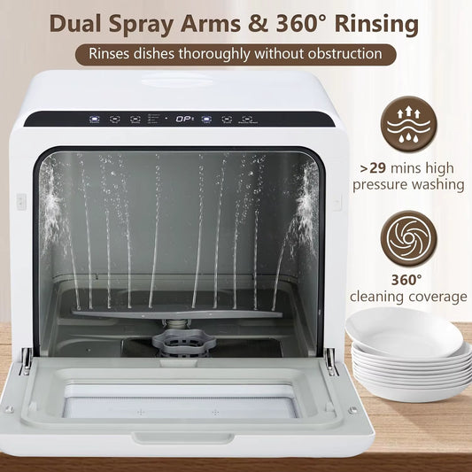 TinyWash Pro™ Big Clean for Small Kitchens. Veteranshops.com