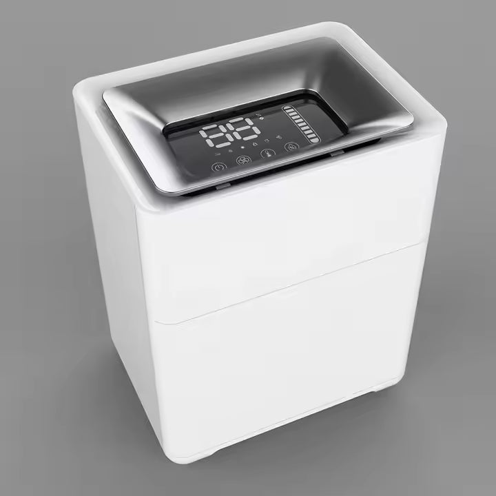 Vaporaire™ fuses “vapor” and “air,” evoking a clean, smart humidity solution. Veteranshops.com