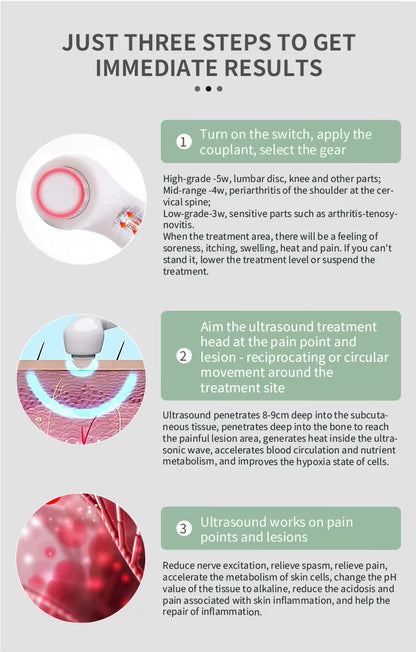 VibraHeal™ Clean and modern; focuses on ultrasound wave healing. Veteranshops.com