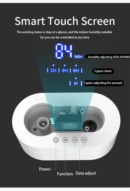 AquaMist™ 2.8L Smart Top-Fill Floor Humidifier Veteranshops.com