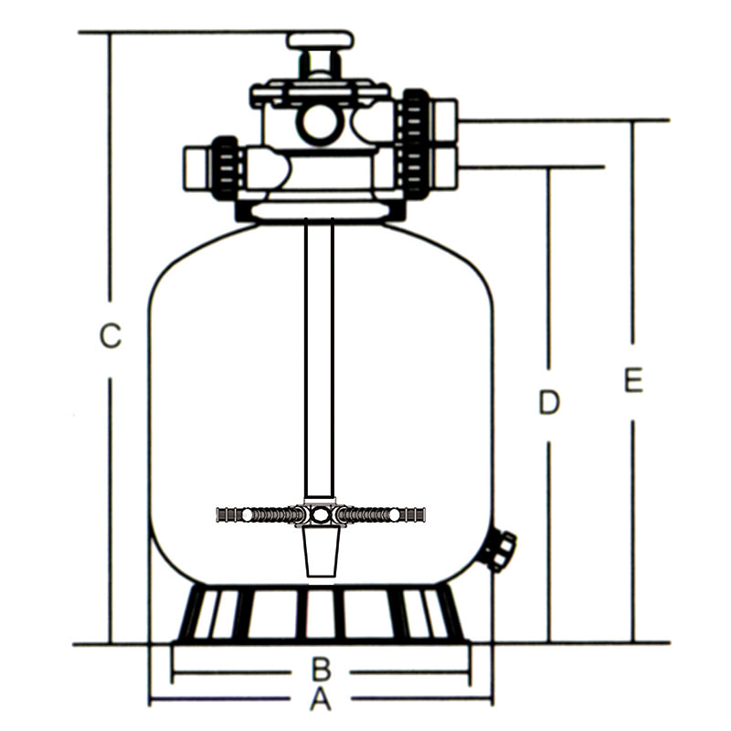 💧 ClearFlow™ PE300 Sand Filter Veteranshops.com