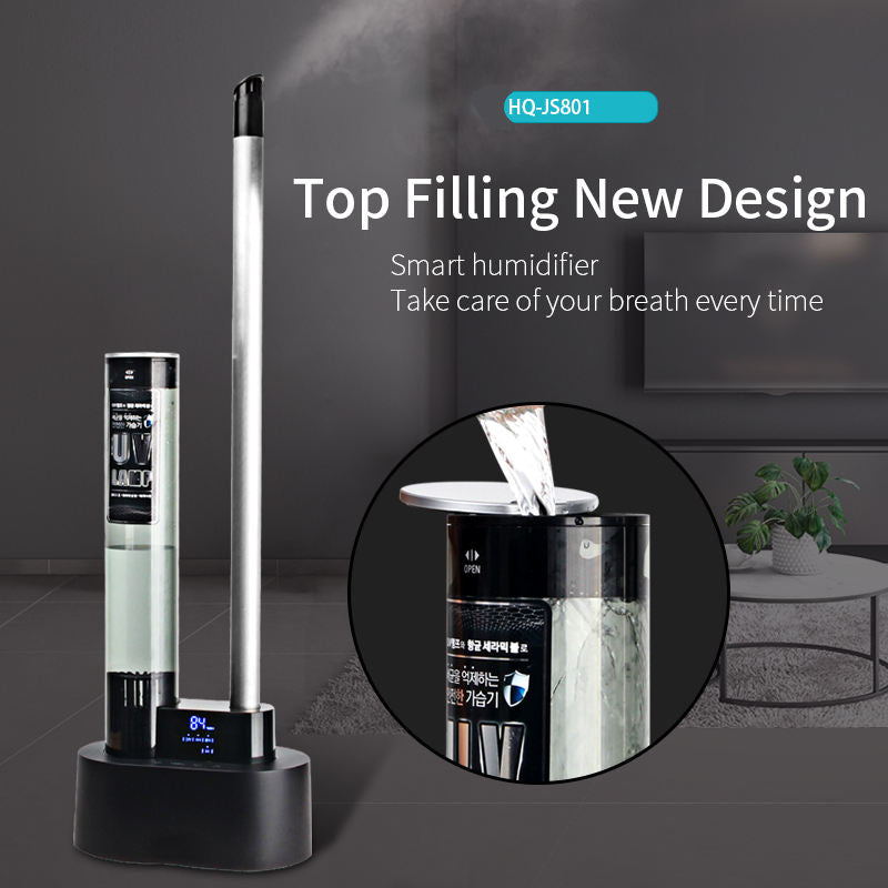 AquaMist™ 2.8L Smart Top-Fill Floor Humidifier Veteranshops.com