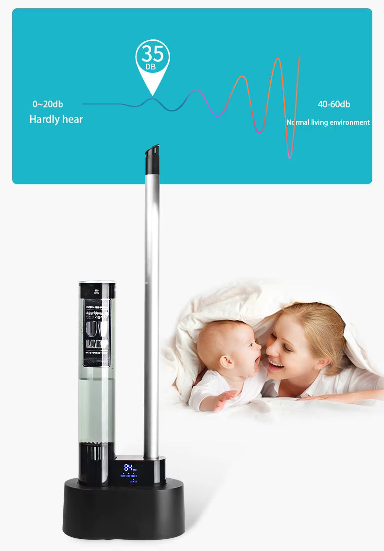 AquaMist™ 2.8L Smart Top-Fill Floor Humidifier Veteranshops.com