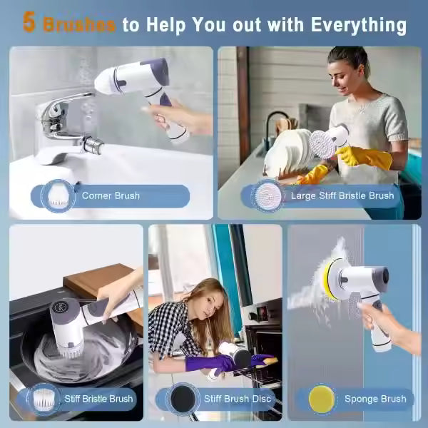 SpinMate™ –“Your 5-in-1 Smart Cleaning Partner.” Veteranshops.com