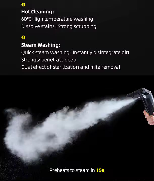 SteamSweep™ Wet or Dry—Clean Deeper, Smarter. Veteranshops.com