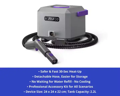 CleanWave™ Steam That Cleans, Adapts, and Shines Veteranshops.com
