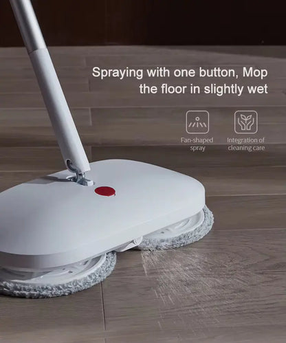 AutoMop Pro™ Smooth Spin. Spotless Floors Veteranshops.com