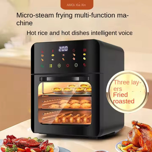FryLuxe Pro™ Air Fry. Toast. Roast. All in One Veteranshops.com