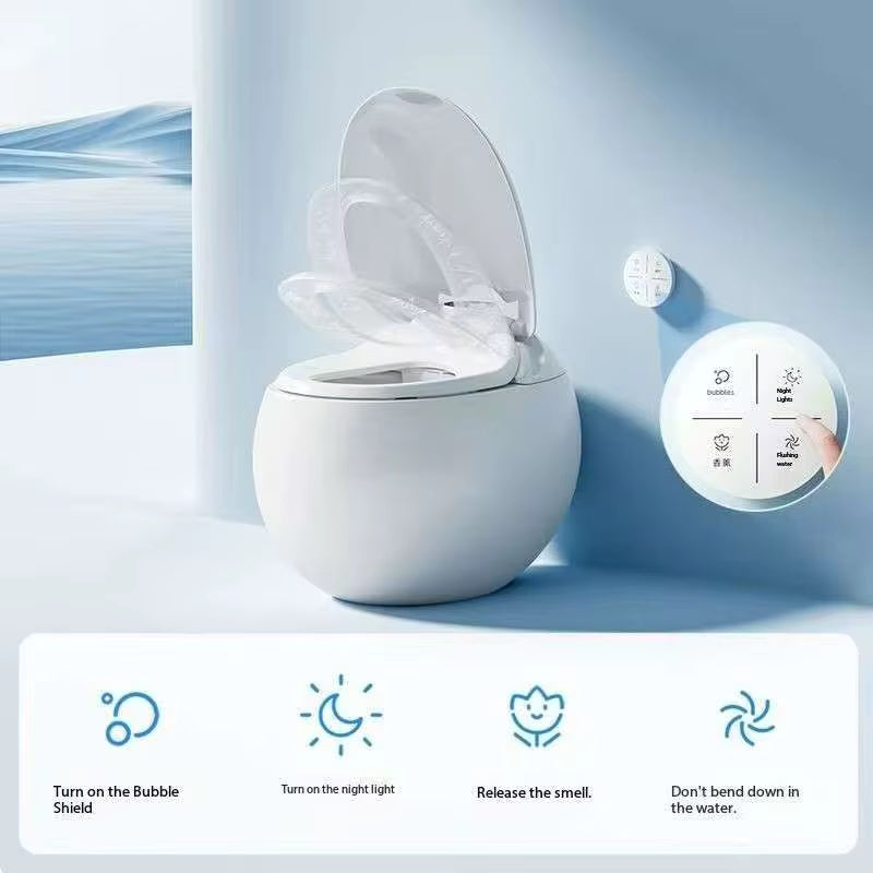 AquaThrone™ – Majestic and powerful; ideal for a premium smart toilet.