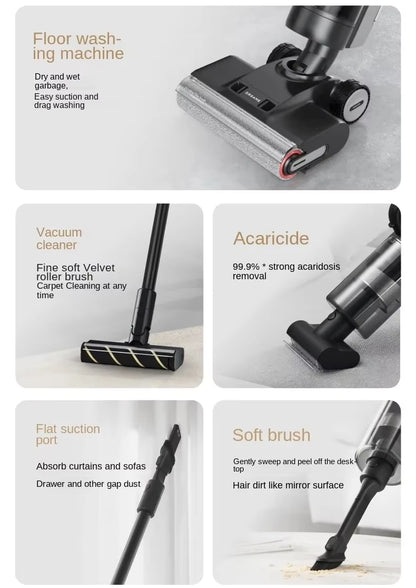 RoboMop™ Sweep. Mop. Vacuum. All-in-One Veteranshops.com